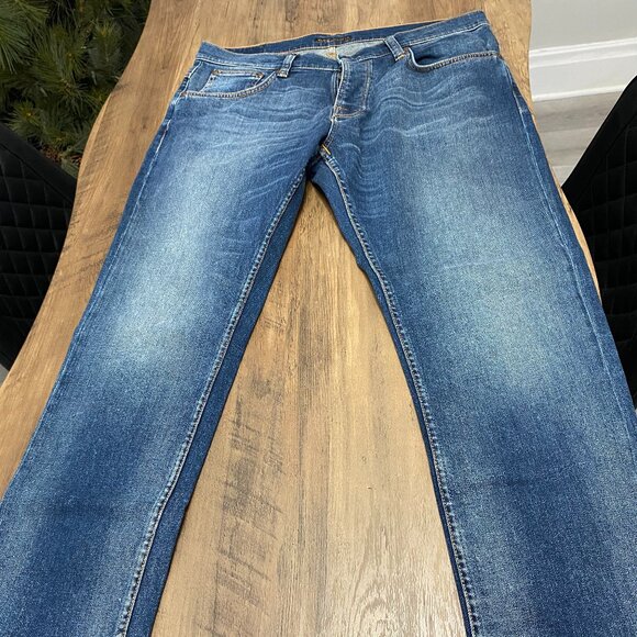 Nudie Grim Tim 36 x 30 Indigo Feeling - Picture 1 of 4